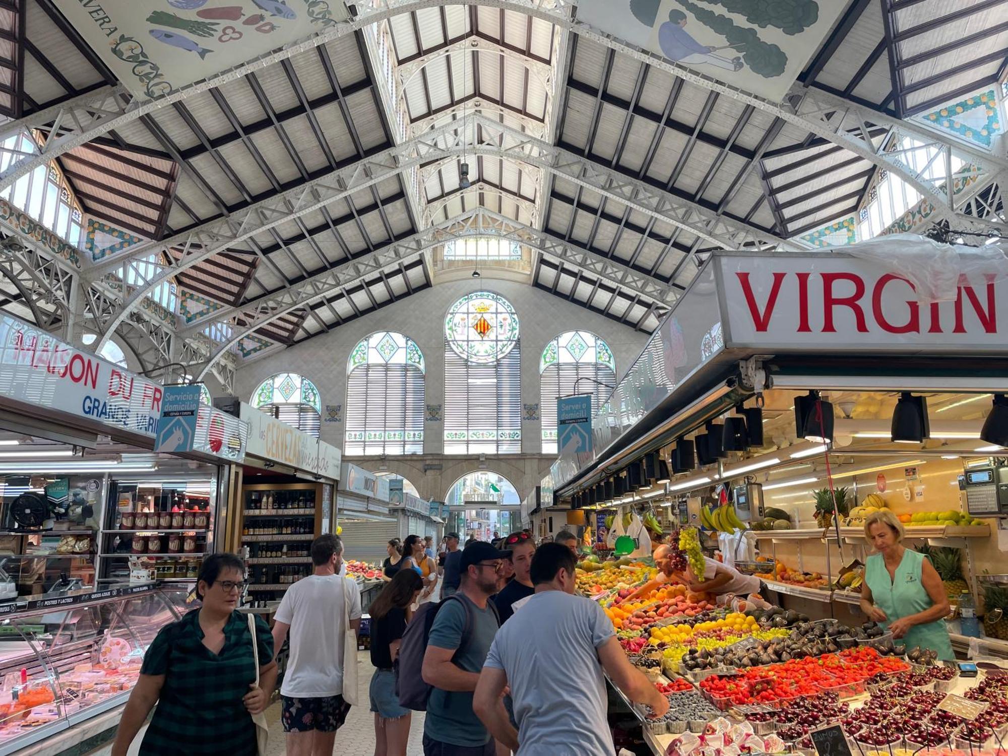 Duplex Mercado Central Valencia Exterior foto